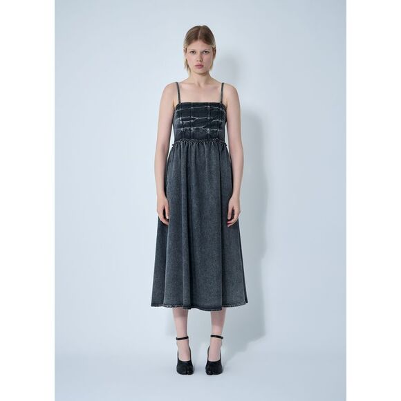 Ganni Women Stretch Future Denim Dress
